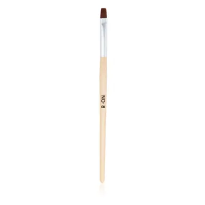 NEONAIL Wooden Brush štětec k nanášení gelových produktů typ No. 8 1 ks