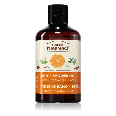 Green Pharmacy Cinnamon & Sweet orange Bath Oil sprchový olej skořice 250 ml