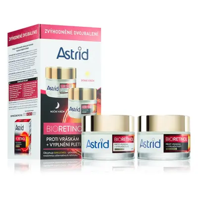 Astrid Bioretinol dárková sada proti vráskám pro ženy 2x50 ml