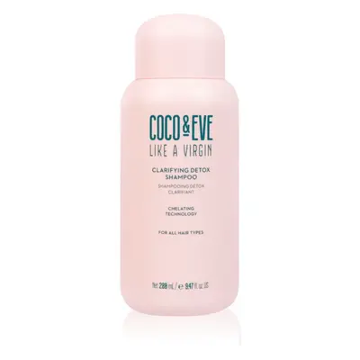 Coco & Eve Like A Virgin Clarifying Detox Shampoo hloubkově čisticí šampon s detoxikačním účinke