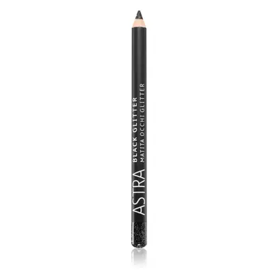 Astra Make-up Black Glitter třpytivá linka na oči v tužce odstín Deep Black 1,1 g