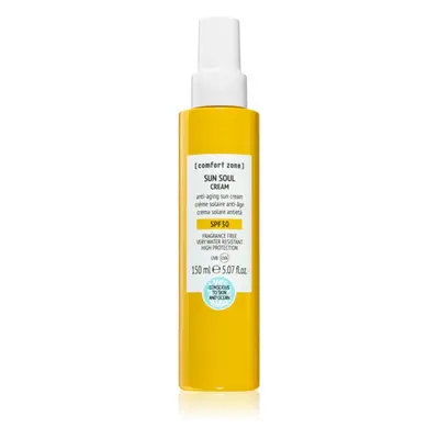 Comfort Zone Sun Soul SPF 30 voděodolný krém na opalování na tělo a obličej SPF 30 150 ml