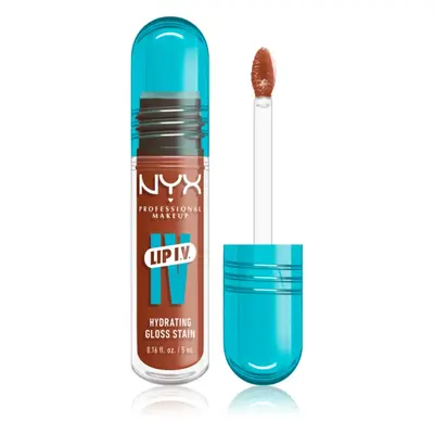 NYX Professional Makeup Lip IV dlouhotrvající lesk na rty s hydratačním účinkem odstín 01 - CARA