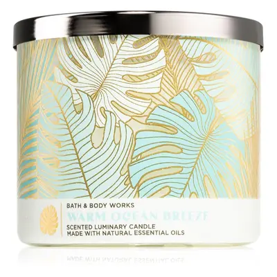 Bath & Body Works Warm Ocean vonná svíčka 411 g