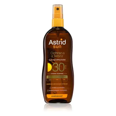 Astrid Sun olej na opalování SPF 30 podporující opálení 200 ml