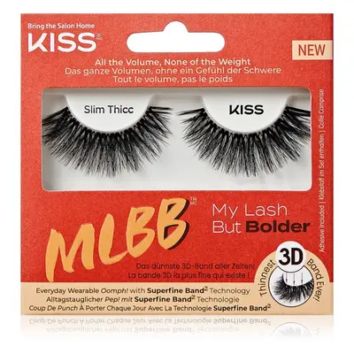 KISS My Lash But Bolder umělé řasy Slim Thicc 1 pár