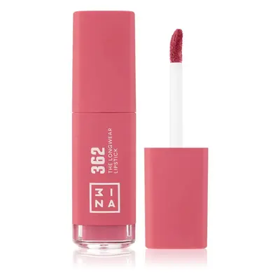 3INA The Longwear Lipstick dlouhotrvající tekutá rtěnka odstín 362 - Pink 6 ml