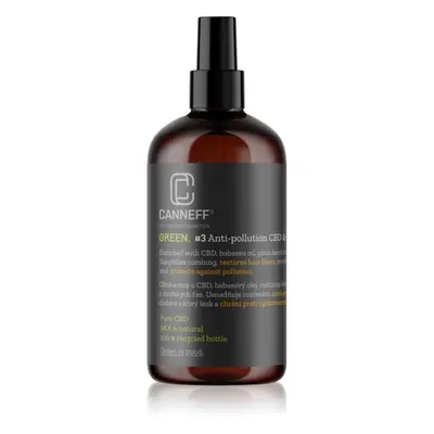 Canneff Green Anti-pollution CBD & Plant Keratin Hair Spray bezoplachová péče na vlasy 200 ml