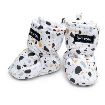 T-TOMI Booties Terrazzo dětské capáčky 6-9 months 1 pár