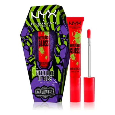 NYX Professional Makeup Beetlejuice Gloss hydratační lesk na rty 10 ml