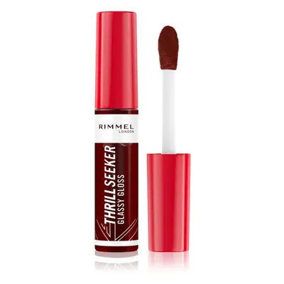 Rimmel Thrill Seeker Glassy Gloss lesk na rty pro větší objem odstín 750 Frosted Berry 10 ml