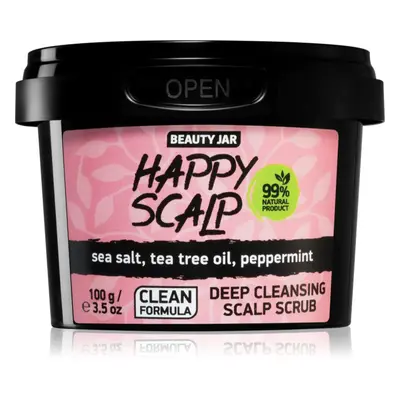 Beauty Jar Happy Scalp čisticí peeling pro mastnou pokožku hlavy 100 g