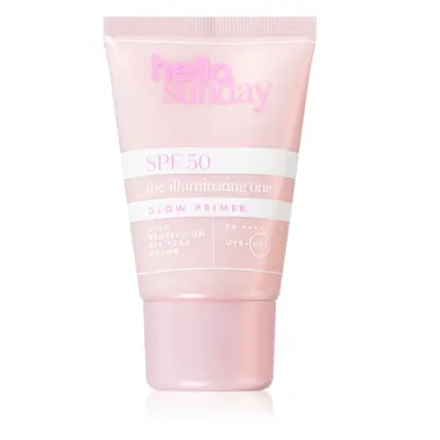 hello sunday the illuminating one ochranná podkladová báze pod make-up SPF 50 50 ml