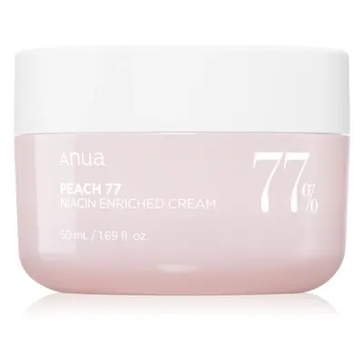 Anua Peach 77% Niacin Enriched Cream obnovující hydratační krém 50 ml