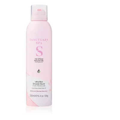 Sanctuary Spa Lily & Rose sprchová pěna s vyživujícím účinkem 200 ml