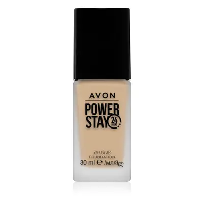 Avon Power Stay 24h dlouhotrvající make-up s matným efektem odstín 120 N Porcelain 30 ml