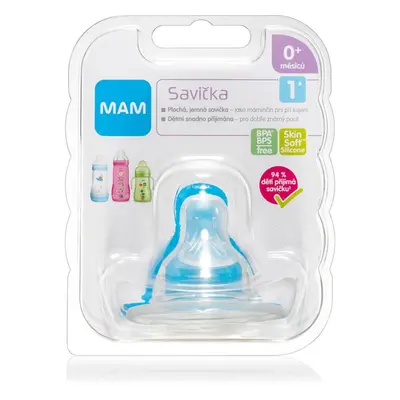 MAM Baby Bottles Teat V1 savička na láhev Slow Flow 0m+ 1 ks