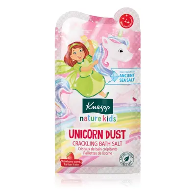 Kneipp Unicorn Dust sůl do koupele s vůní jahod 60 g