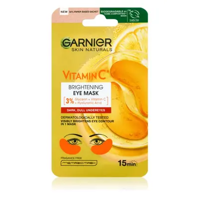 Garnier Skin Naturals Vitamin C hydratační a rozjasňující maska na oční okolí s vitamínem C 5 g