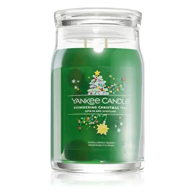 Yankee Candle Shimmering Christmas Tree vonná svíčka Signature 567 g