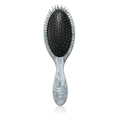 Wet Brush Original Detangler kartáč pro snadné rozčesání vlasů Metalic marble - silver 1 ks