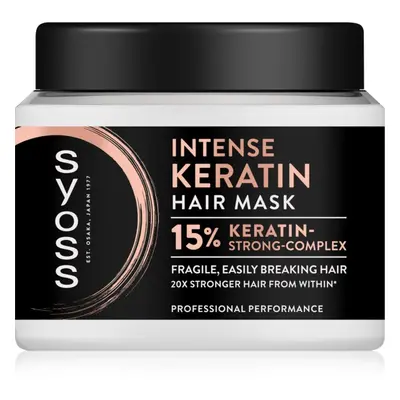 Syoss Intense Keratin intenzivní maska na vlasy s keratinem 400 ml