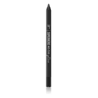 IT Cosmetics Superhero dlouhotrvající gelové oční linky odstín Super Black 1,2 g