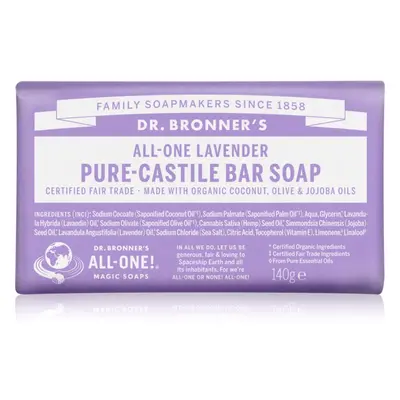 Dr. Bronner’s Lavender tuhé mýdlo 140 g