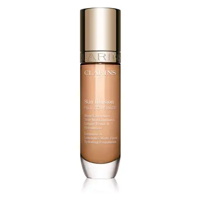 Clarins Skin Illusion Hydrating Foundation vysoce krycí make-up odstín 107N 30 ml