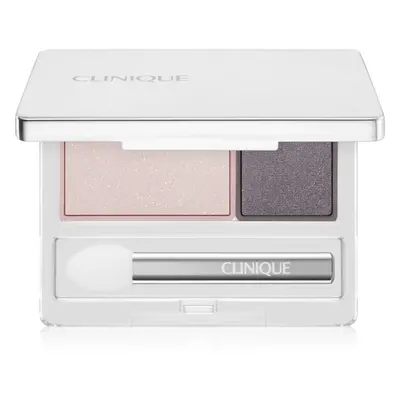 Clinique All About Shadow™ Duo duo oční stíny odstín Duo Uptown/Downtown - Shimmer/Matte 1,7 g