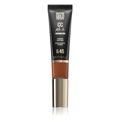 Dripping Gold CC Me In lehký make-up SPF 45 odstín Coffee 9.5 32 ml