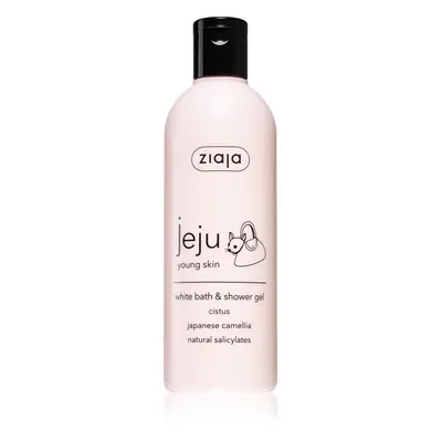 Ziaja Jeju Young Skin sprchový a koupelový gel bílý 300 ml