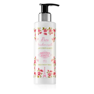 Institut Karité Paris Rose Mademoiselle Shea Body Milk hydratační tělové mléko s bambuckým másle