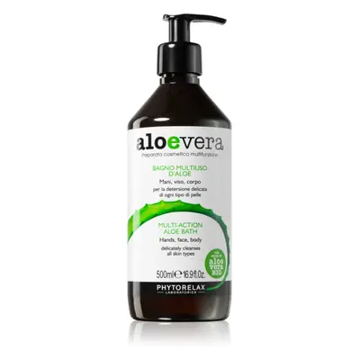 Phytorelax Laboratories Aloe Vera tekuté univerzální mýdlo na tělo a obličej 500 ml