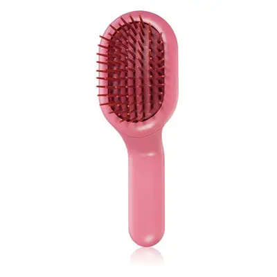 Janeke Curvy Bag Pneumatic Hairbrush Small plochý kartáč pro všechny typy vlasů 1 ks