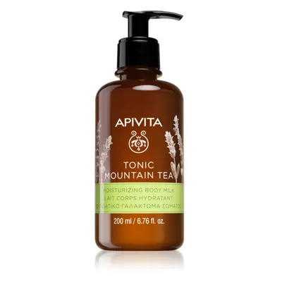 Apivita Tonic Mountain Tea Moisturizing Body Milk hydratační tělové mléko 200 ml