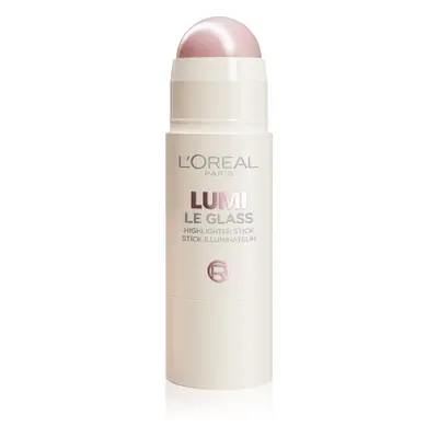 L’Oréal Paris Lumi Glass krémový rozjasňovač v tyčince odstín 620 Pink Ballet 5 g