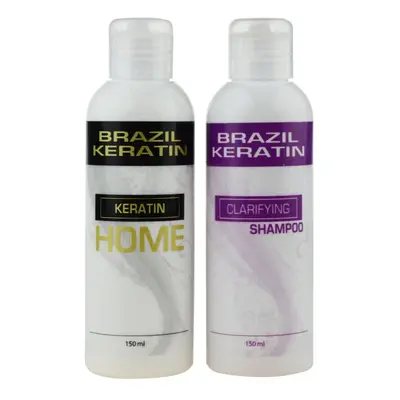 Brazil Keratin Home vlasová kúra pro uhlazení a výživu suchých a nepoddajných vlasů