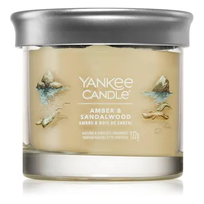 Yankee Candle Amber & Sandalwood vonná svíčka 122 g