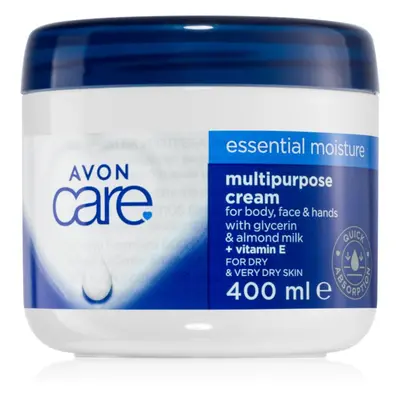 Avon Care Essential Moisture víceúčelový krém na tvář, ruce a tělo 400 ml