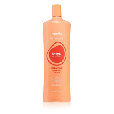 Fanola Vitamins Energizing Shampoo energizující šampon pro slabé vlasy s tendencí vypadávat 1000