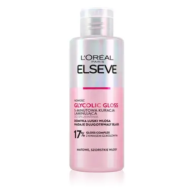 L’Oréal Paris Elseve Glycolic Gloss maska na vlasy pro uhlazení a obnovu poškozených vlasů 200 m