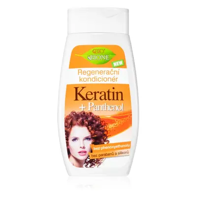 Bione Cosmetics Keratin + Panthenol regenerační kondicionér na vlasy 260 ml