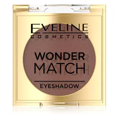 Eveline Cosmetics Wonder Match oční stíny odstín 04 Brown 3 g