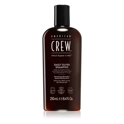 American Crew Daily Silver Shampoo šampon na bílé a šedivé vlasy 250 ml