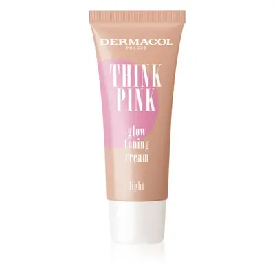 Dermacol Think Pink rozjasňující tónovací krém odstín 1 Light 30 ml