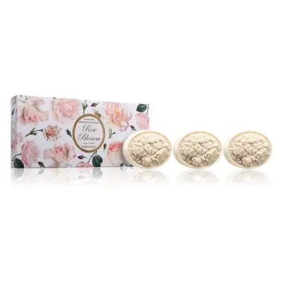 Saponificio Artigianale Fiorentino Rose Blossom Set sada tuhých mýdel