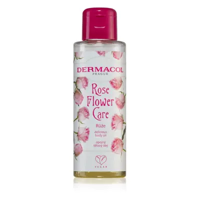 Dermacol Flower Care Rose luxusní tělový výživný olej 100 ml