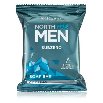 Oriflame North for Men Subzero čisticí tuhé mýdlo 100 g