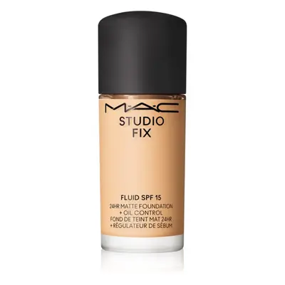 MAC Cosmetics Mini Studio Fix Fluid SPF 15 24HR Matte Foundation + Oil Control matující make-up 